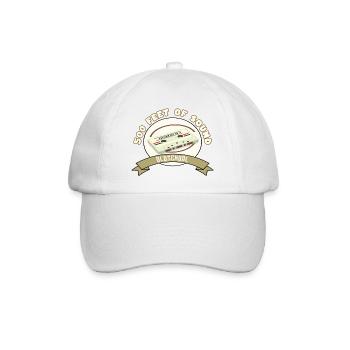 Sound - Oldschool - Baseballkappe - Weiß/Weiß - Vorne