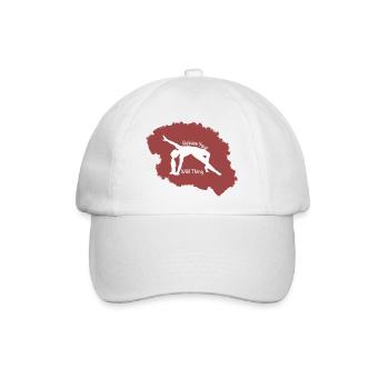 Release your wild Thing - Baseballkappe - Weiß/Weiß - Vorne