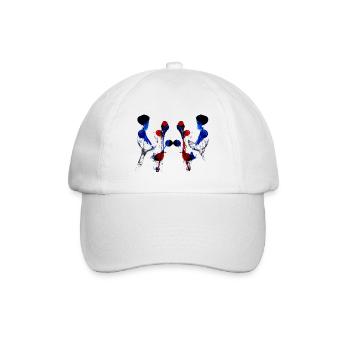 Der Geduldige - Baseballkappe - Weiß/Weiß - Vorne