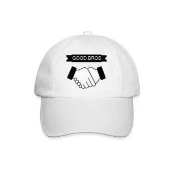 Good Bros - Baseballkappe - Weiß/Weiß - Vorne