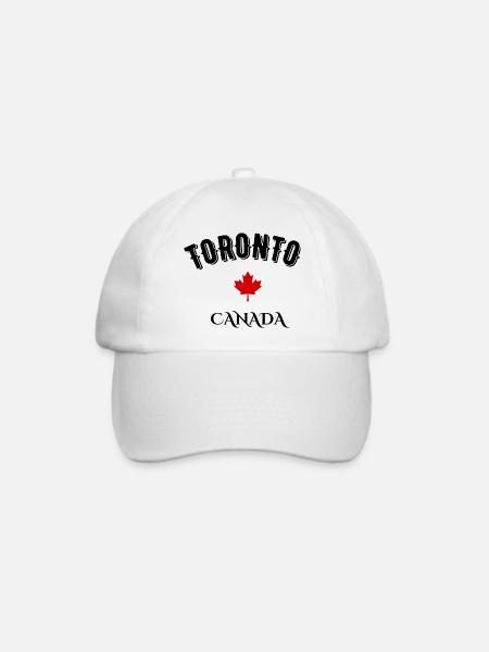 Toronto Kanada - Baseballkappe - Weiß/Weiß