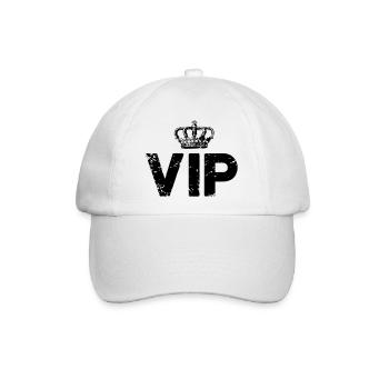 vip - Baseballkappe - Weiß/Weiß - Vorne