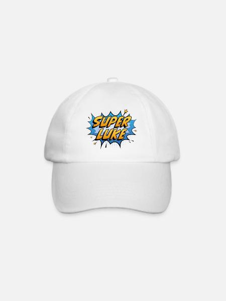 Super Lukas - Baseballkappe - Weiß/Weiß