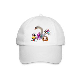 Swan Company - Baseballkappe - Weiß/Weiß - Vorne