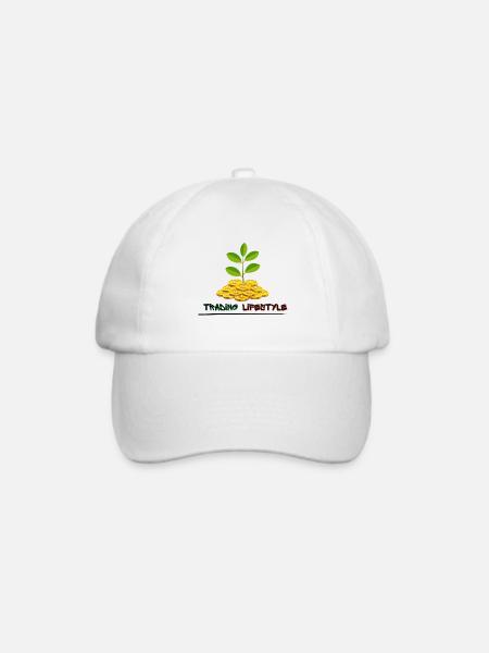 Trading Lifestyle, Motivation - Baseballkappe - Weiß/Weiß