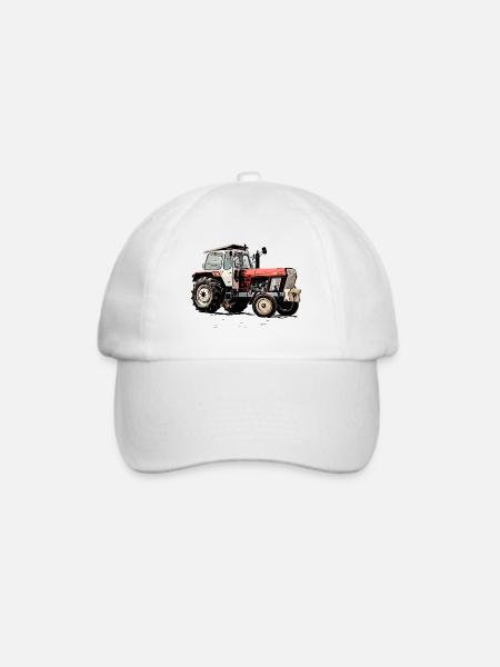 Fortschritt Traktor ZT - Baseballkappe - Weiß/Weiß