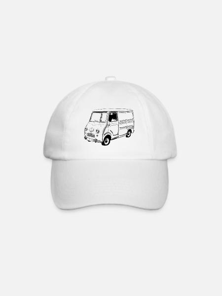 Goggomobil Bus - Baseballkappe - Weiß/Weiß