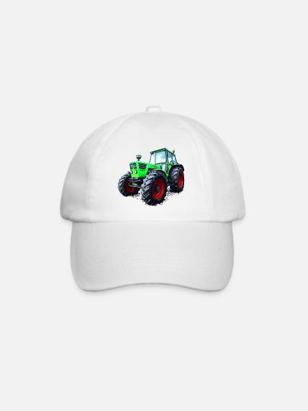 Traktor Deutz 13006 - Baseballkappe - Weiß/Weiß