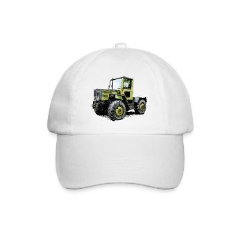 Alter MB trac 800 - Baseballkappe - Weiß/Weiß - Vorne