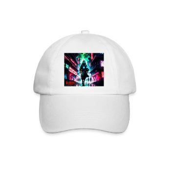 city apocalyptic - Baseballkappe - Weiß/Weiß - Vorne