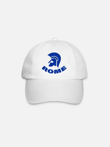 ROME - Baseballkappe - Weiß/Weiß