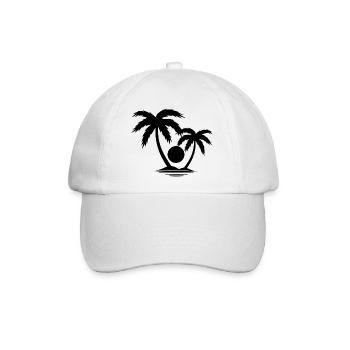 Surfing Surfboard Surfer Wassersport - Baseballkappe - Weiß/Weiß - Vorne