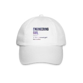 Ingenieur Ingenieur Ingenieur - Baseballkappe - Weiß/Weiß - Vorne