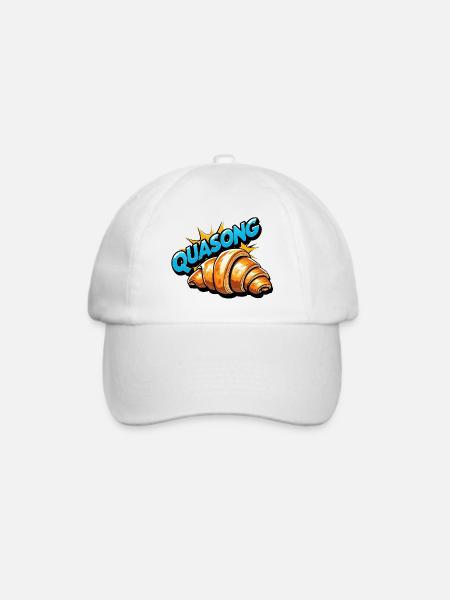 Quasong - Baseballkappe - Weiß/Weiß