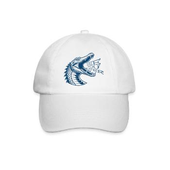 Bis später - Baseballkappe - Weiß/Weiß - Vorne