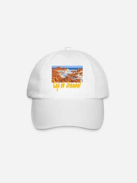 Cap du Dramont - Baseballkappe - Weiß/Weiß