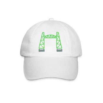 de Hef - Rotterdam - Baseballkappe - Weiß/Weiß - Vorne