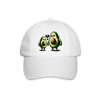 Avocouple, das alles zusammenhält - Baseballkappe - Weiß/Weiß - Vorne