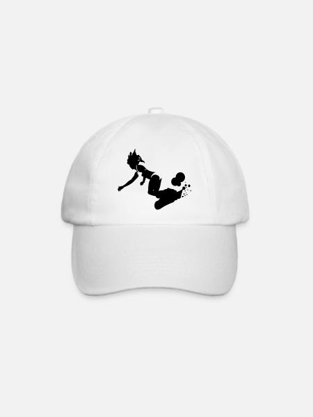 Snowboard - Baseballkappe - Weiß/Weiß