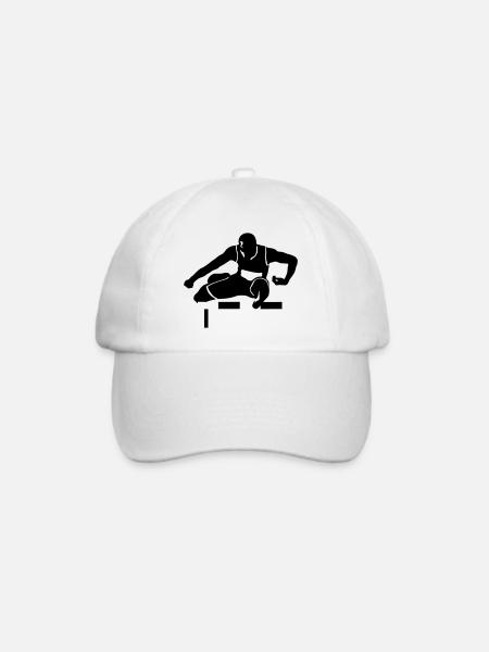 Leichtathletik - Baseballkappe - Weiß/Weiß