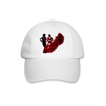 Flamenco - Baseballkappe - Weiß/Weiß - Vorne