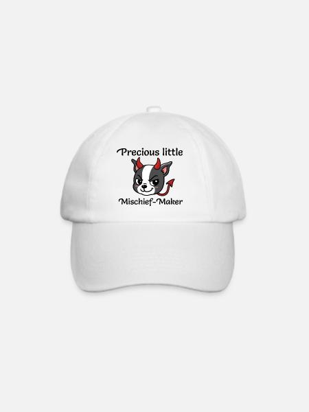 Kostbarer kleiner Unruhestifter - Baseballkappe - Weiß/Weiß