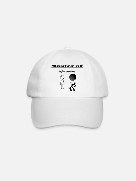Meister des hässlichen Tanzes - Baseballkappe - Weiß/Weiß