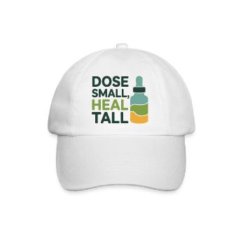 Homöopathie-Dosierung Small Heal Tall Professional - Baseballkappe - Weiß/Weiß - Vorne