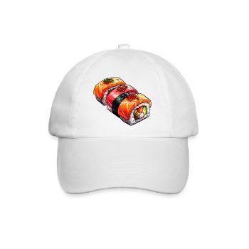 Sushi - Baseballkappe - Weiß/Weiß - Vorne