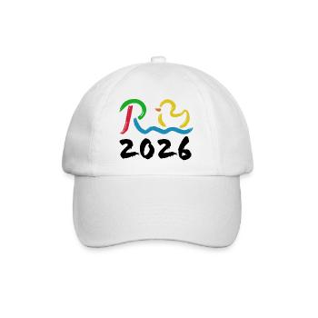 Rente 2026 - Ruhestand - Pension - Baseballkappe - Weiß/Weiß - Vorne