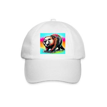 Bieber - Baseballkappe - Weiß/Weiß - Vorne