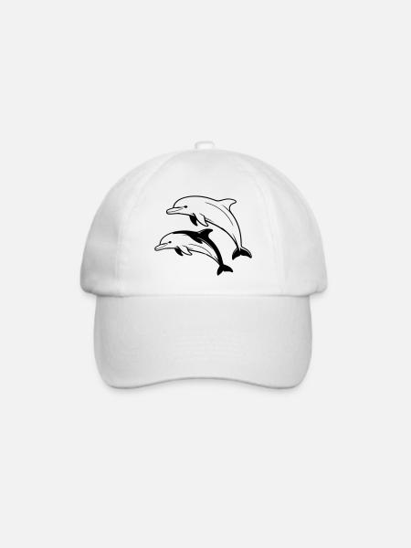 Delphine - Baseballkappe - Weiß/Weiß