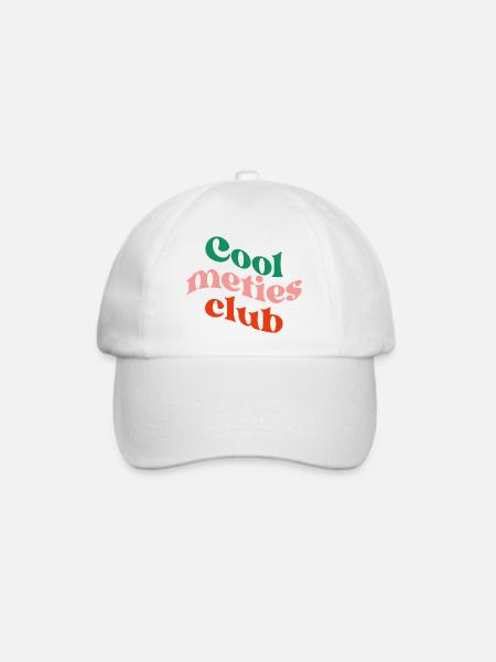 Cool Meties Club - Baseballkappe - Weiß/Weiß