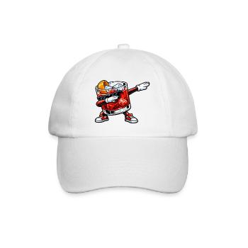 Dabbing Negroni - Baseballkappe - Weiß/Weiß - Vorne