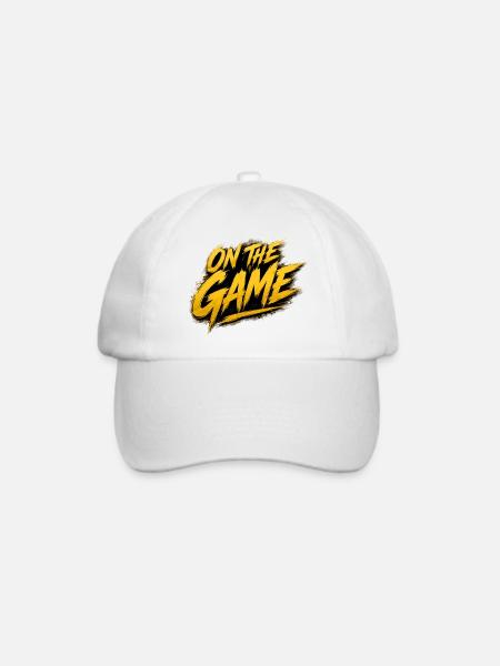 Im Spiel Brush Splash - Baseballkappe - Weiß/Weiß