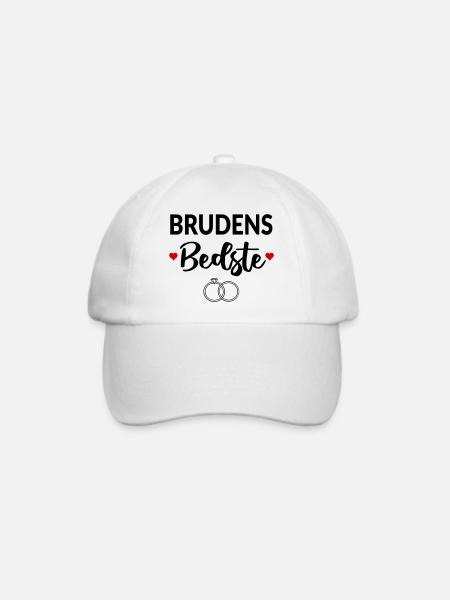 Dänische Großmutter - Baseballkappe - Weiß/Weiß