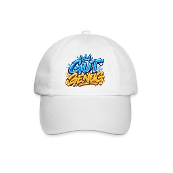 Gut Genug  - Baseballkappe - Weiß/Weiß - Vorne