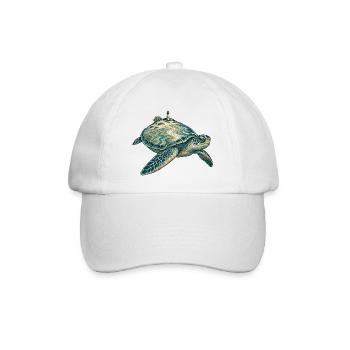 Inselwanderer - Baseballkappe - Weiß/Weiß - Vorne
