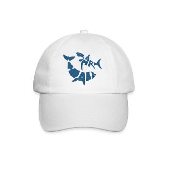 SW_LOGO_5_BLEU - Baseballkappe - Weiß/Weiß - Vorne