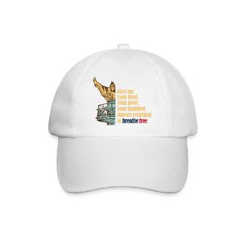 Gib mir deine Müdigkeit - Baseballkappe - Weiß/Weiß - Vorne