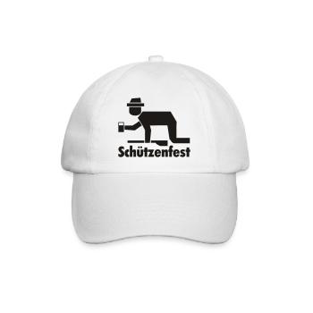 Schützenfest - Baseballkappe - Weiß/Weiß - Vorne