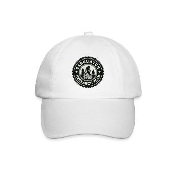 Official Bigfoot Sasquatch Research Team - Baseballkappe - Weiß/Weiß - Vorne