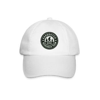 Official Bigfoot Sasquatch Research Team - Baseballkappe - Weiß/Weiß - Vorne