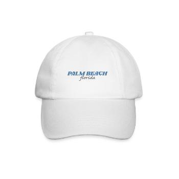 Palm Beach Zubehör - Baseballkappe - Weiß/Weiß - Vorne
