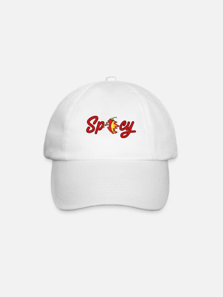 Spicy - Baseballkappe - Weiß/Weiß