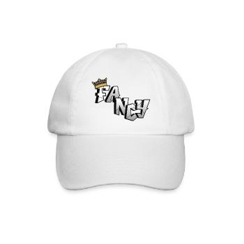 Fancy / stylisch - Baseballkappe - Weiß/Weiß - Vorne