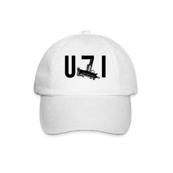 uzi - Baseballkappe - Weiß/Weiß - Vorne