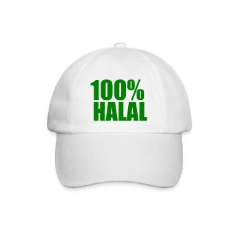 Halal - Baseballkappe - Weiß/Weiß - Vorne