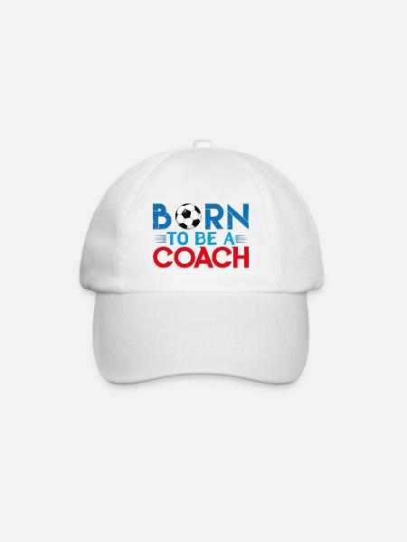 Fußballtrainer | Fußballtrainer-Geschenk Das Beste - Baseballkappe - Weiß/Weiß