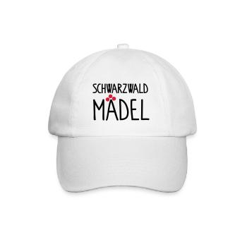 Schwarzwaldmädel - Baseballkappe - Weiß/Weiß - Vorne